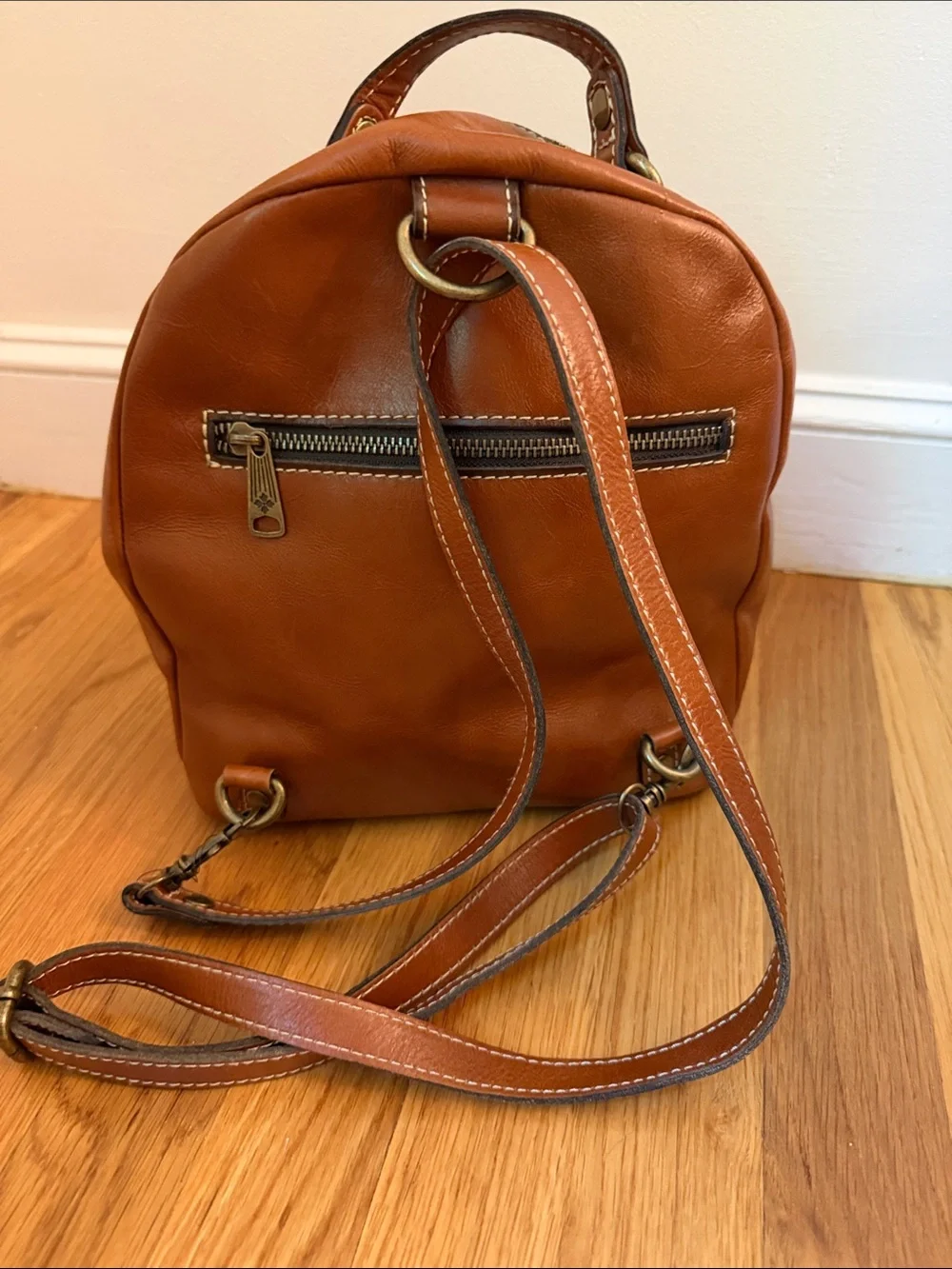 Patricia Nash Florence Tooled Leather Mini Backpack – NWOT 🤎